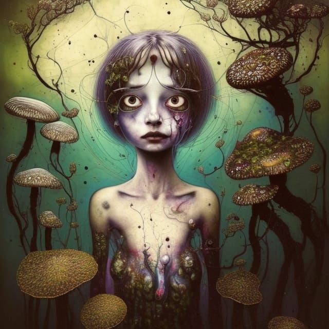 Fungi Girl 8729