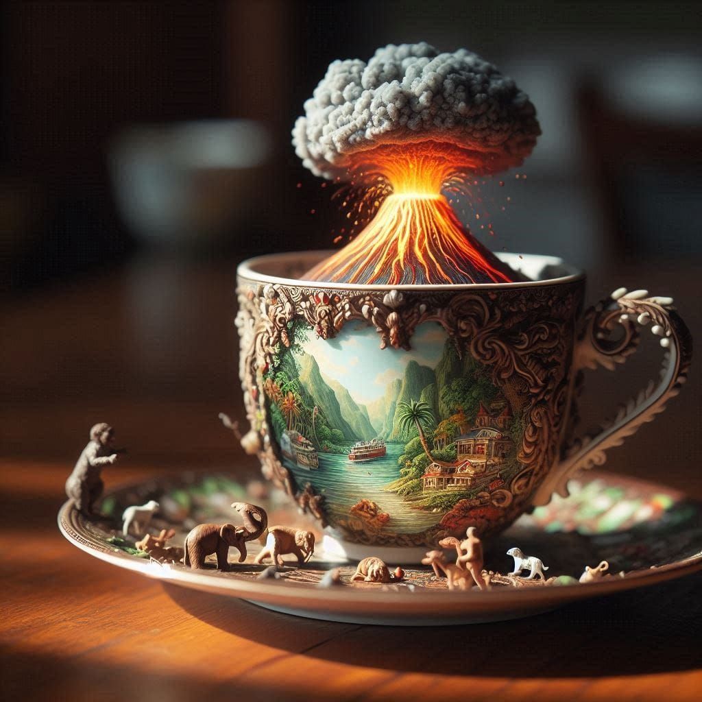 A fiery cup of tea