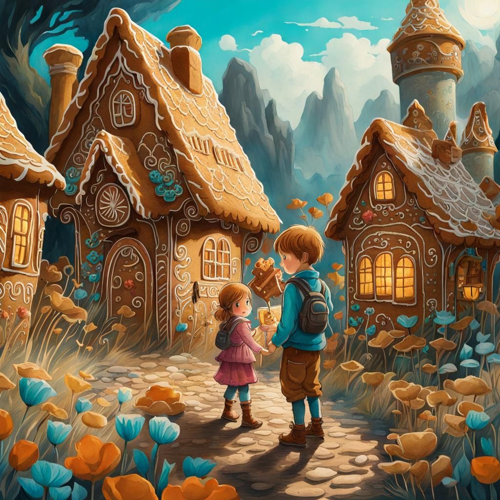 Gingerbread houses  by @Enjay