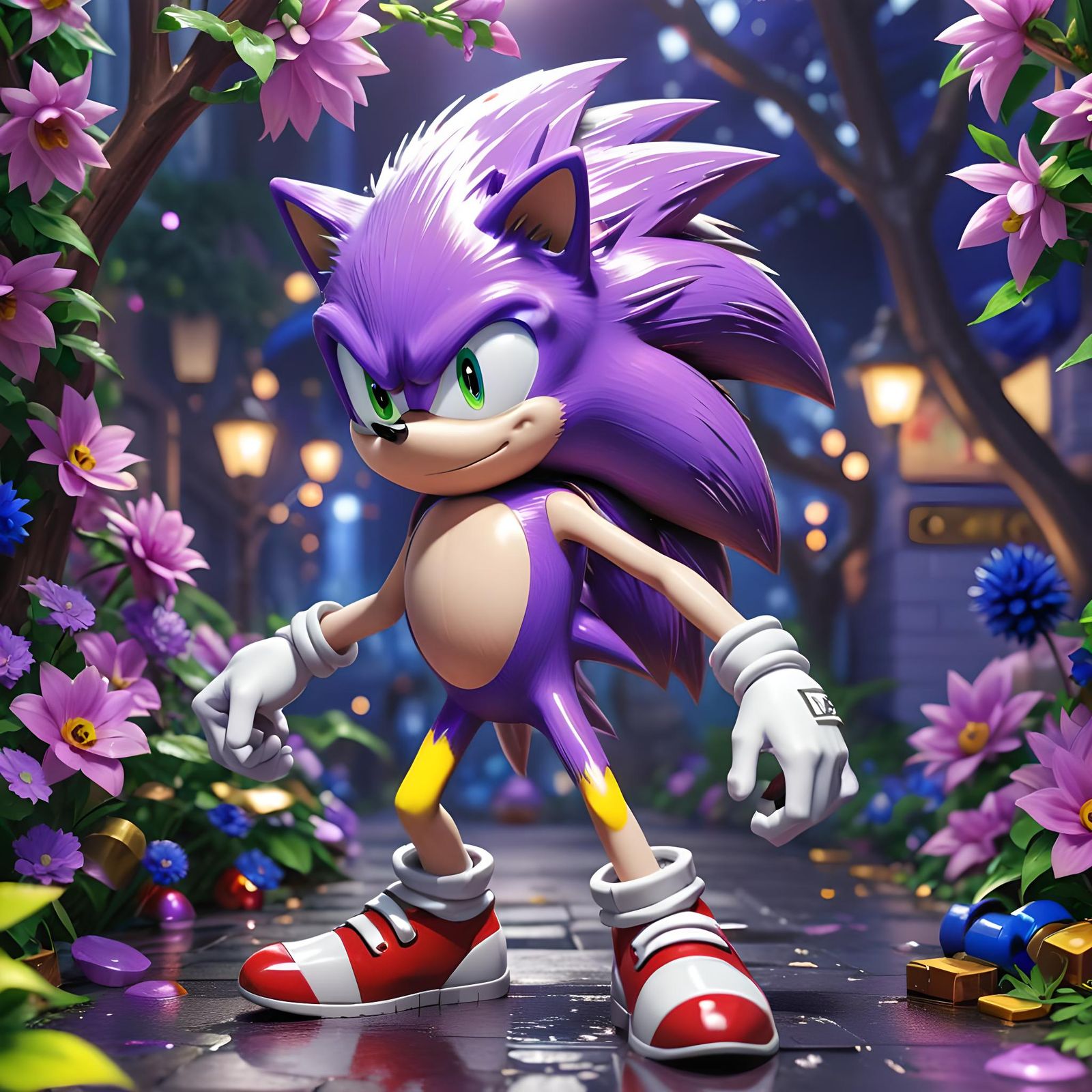 Sonic's Brother Turbo - AI Generated Artwork - NightCafe Creator