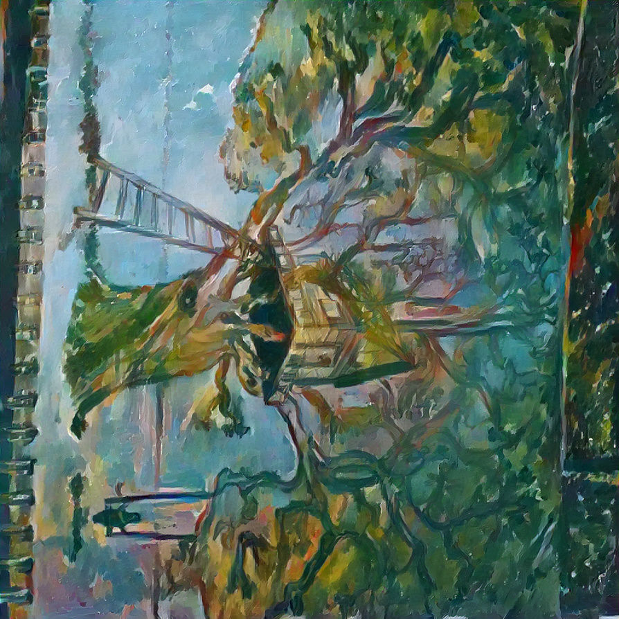A house in a tree