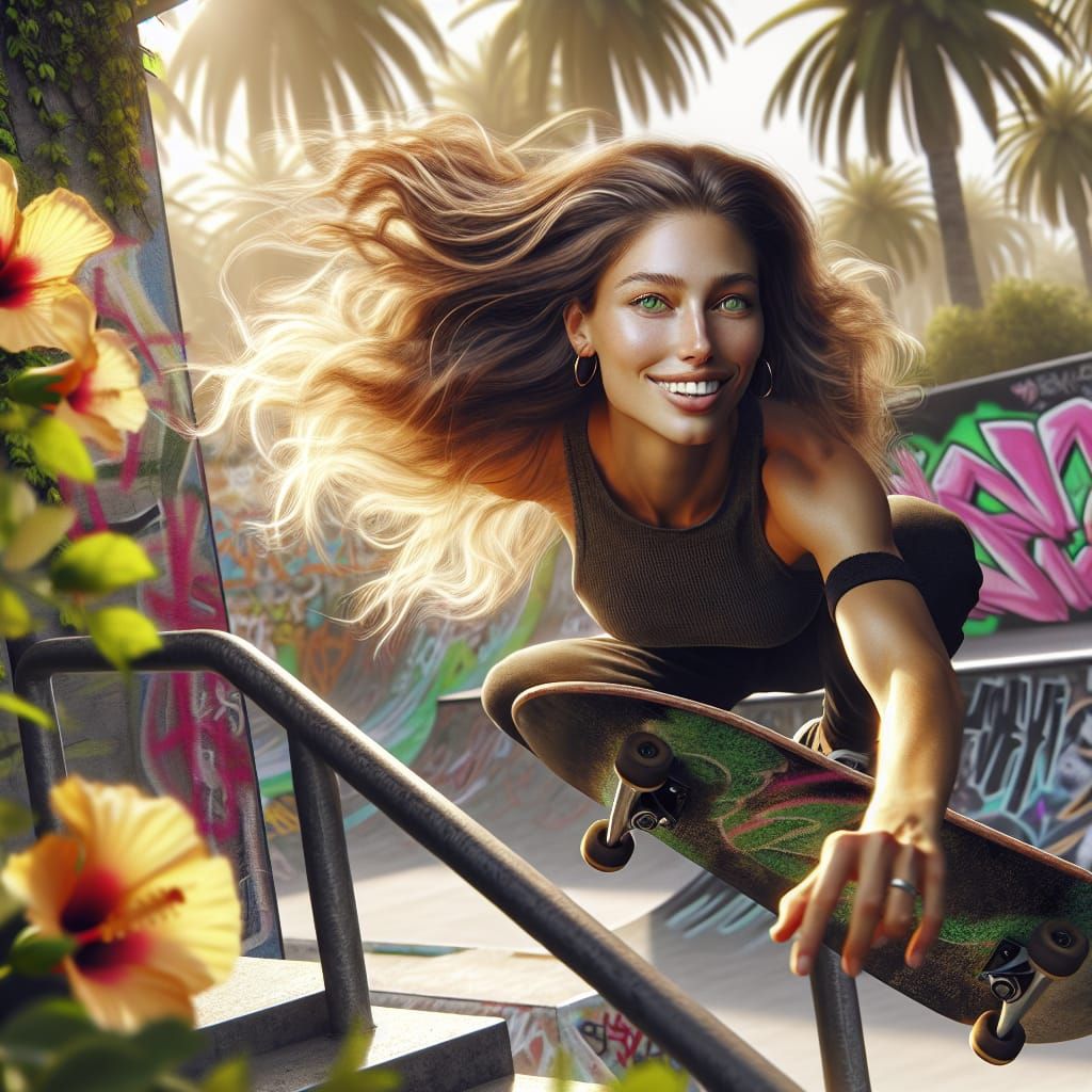 🛹🌺