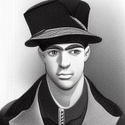 a tall attractive, and well-built man. He has dark hair that...