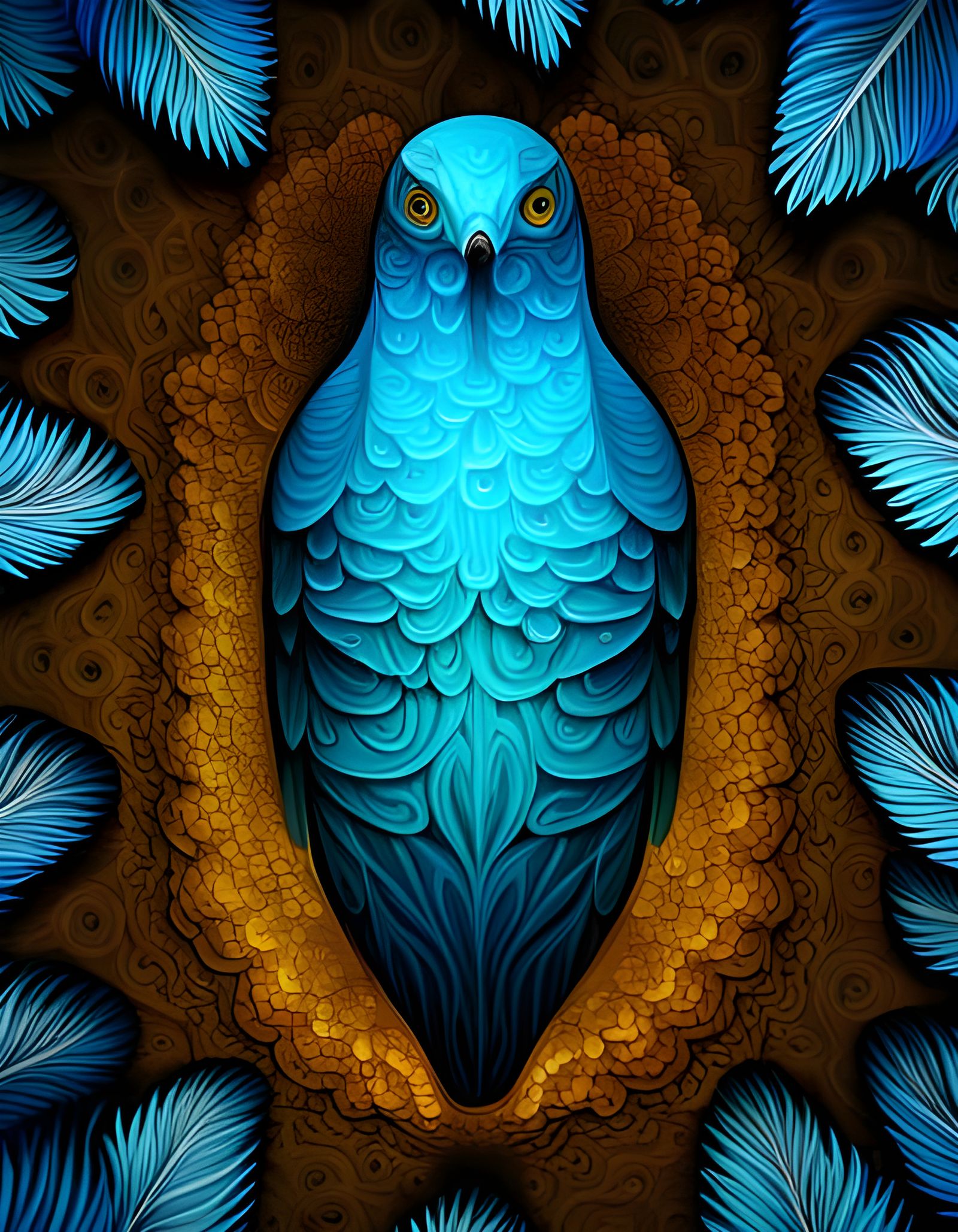 cute baby blue jay - AI Generated Artwork - NightCafe Creator