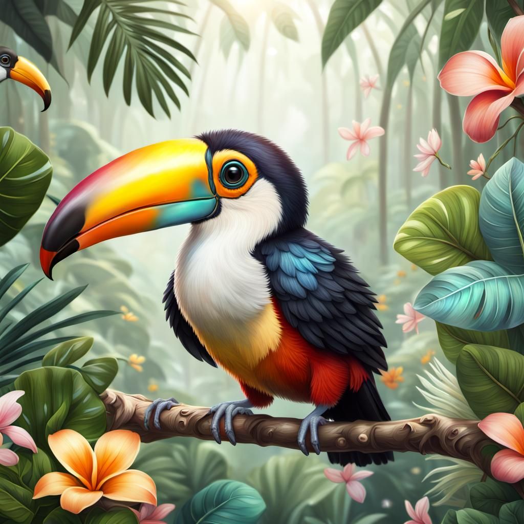 Toucan do it!   by @Mr Doodle
