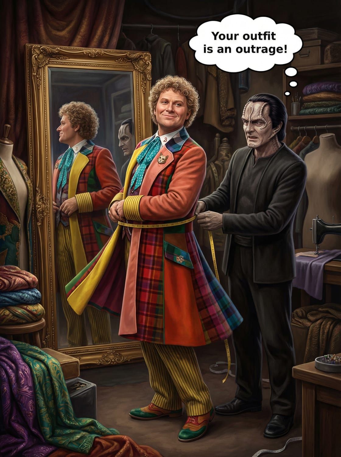 A Stitch in Time, A Clash in Style