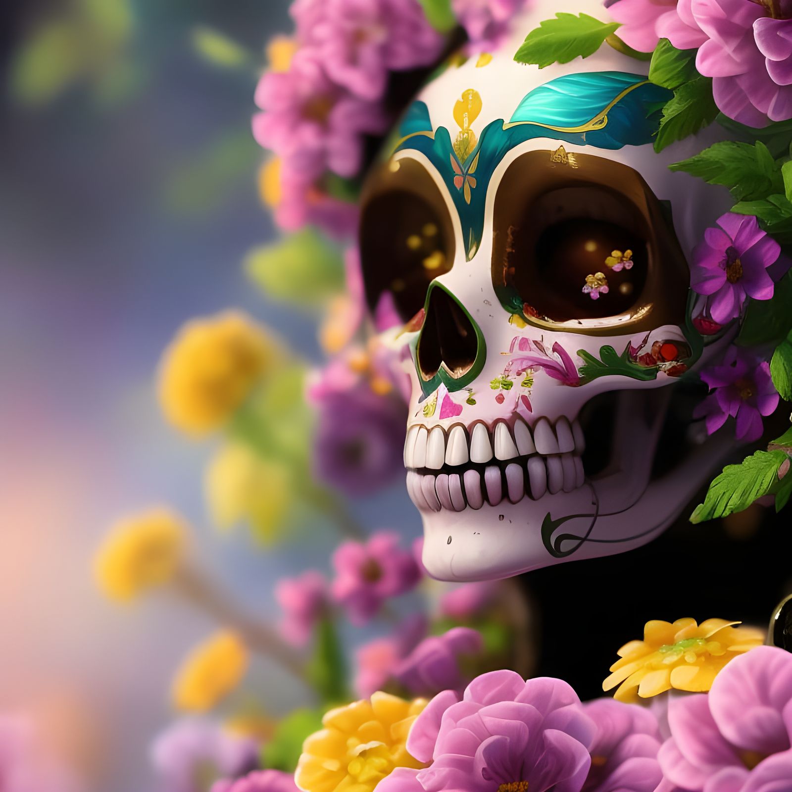 Día de los Muertos   by @Pierce Bromance