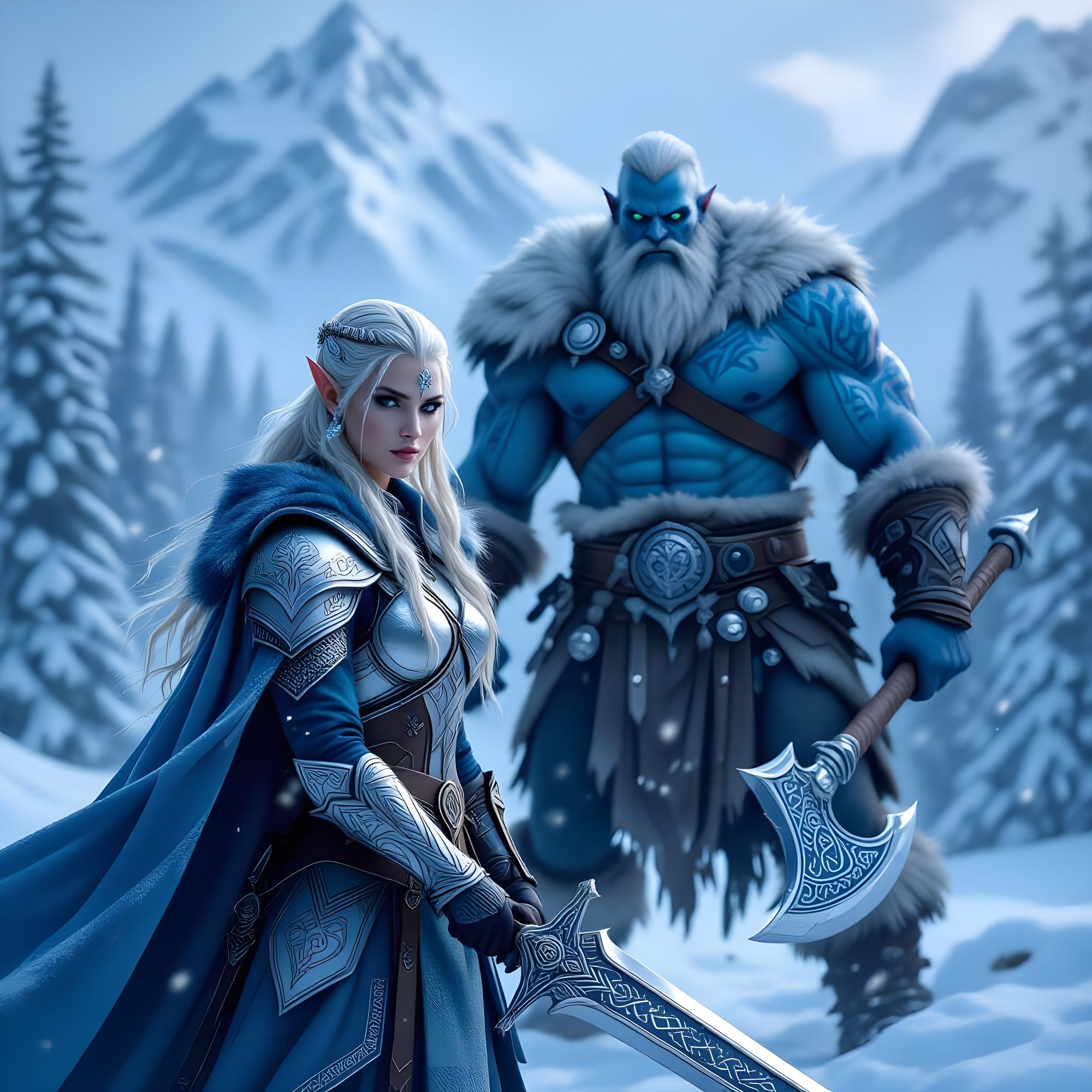 "This is not Alfheim, knife-ears..."