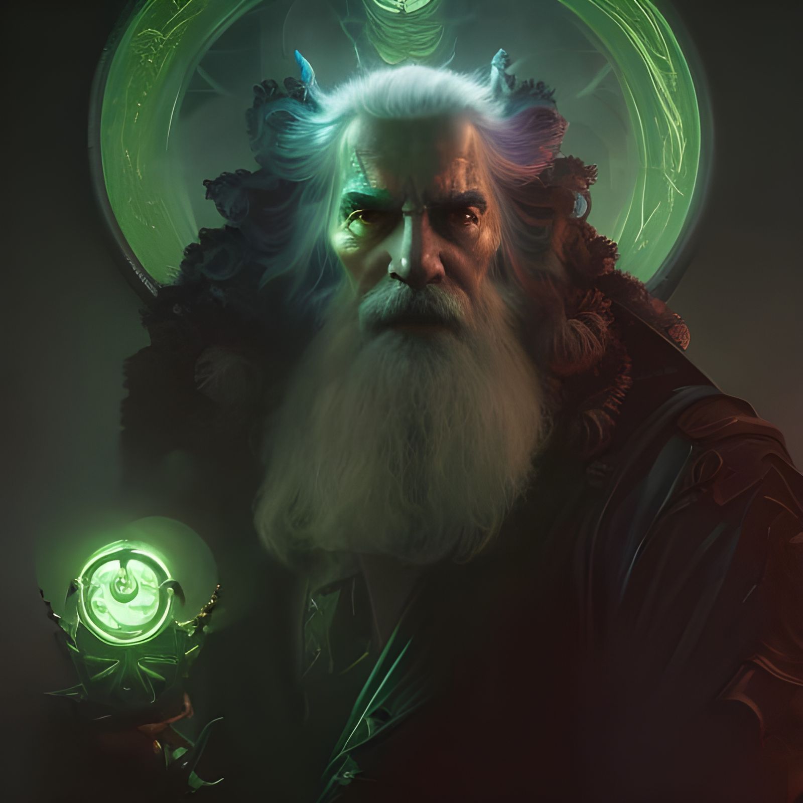 The Necromancer  by @MikThor