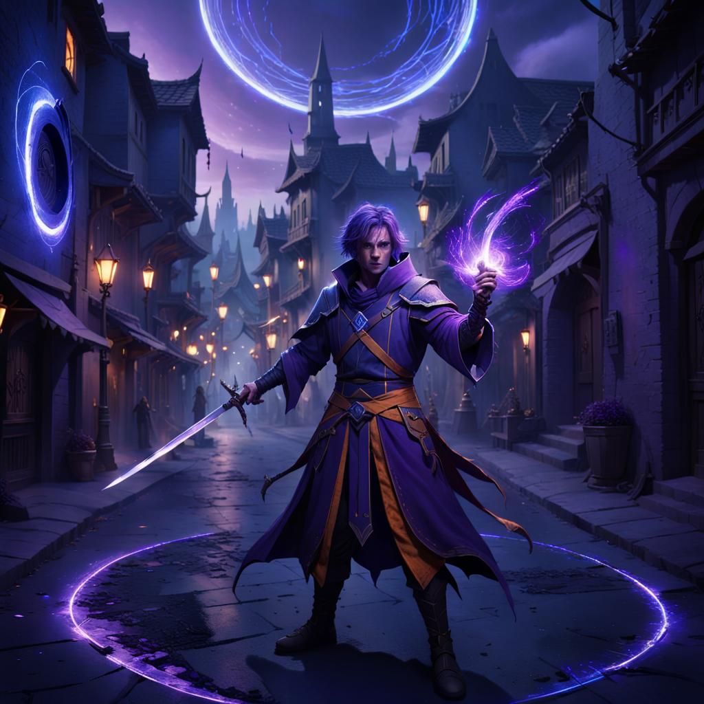 Battle Mage - AI Generated Artwork - NightCafe Creator