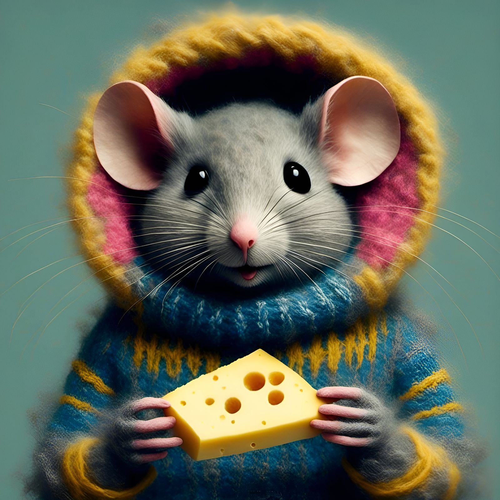 Say "cheeese"! 🧀🐭