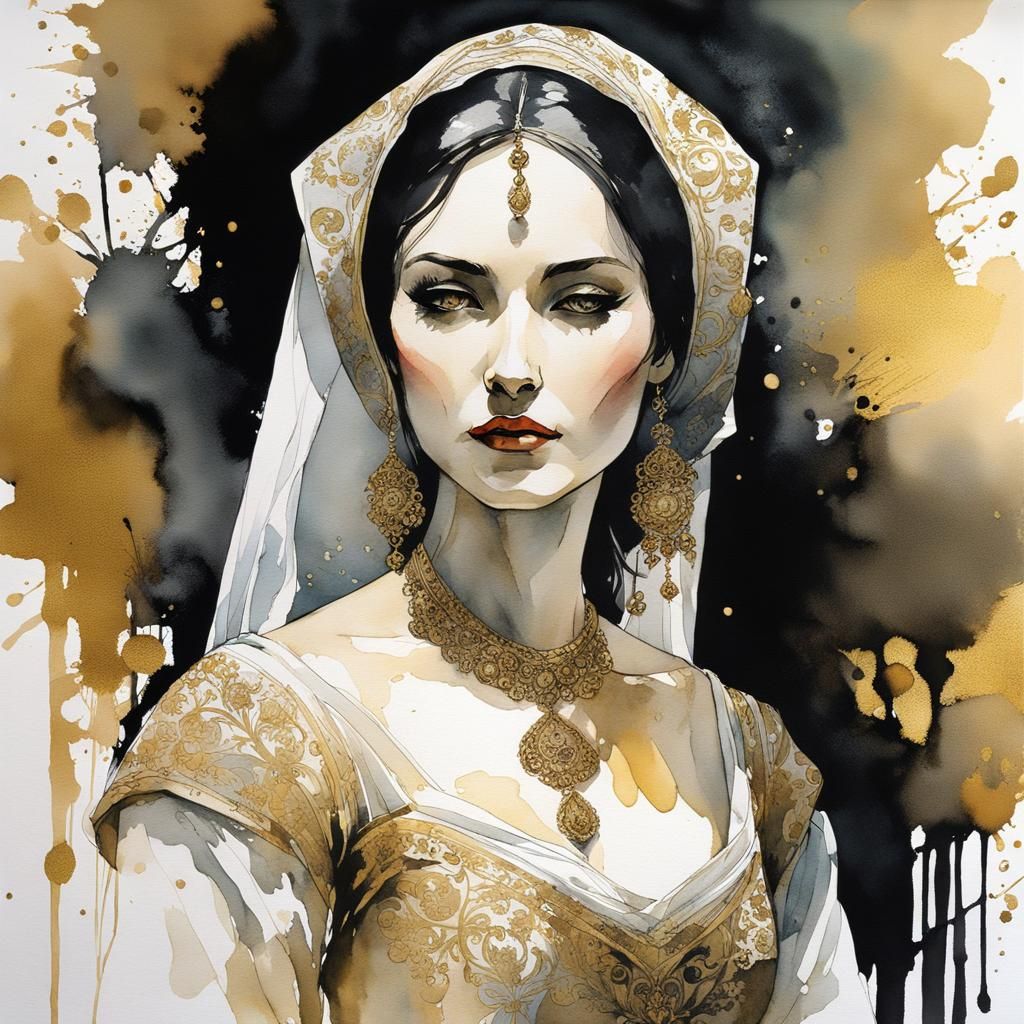 Katherina Minola as unwilling bride - AI Generated Artwork - NightCafe ...