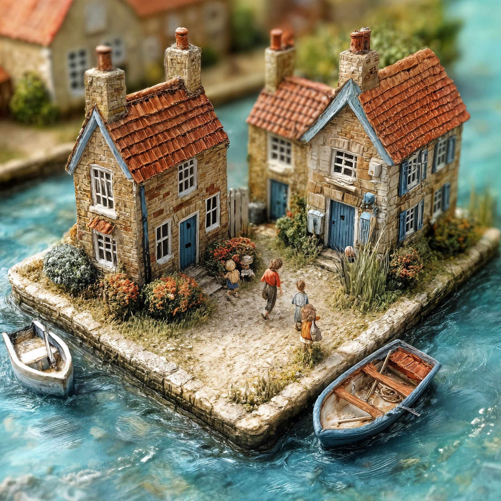 Miniature Motion by the Ocean