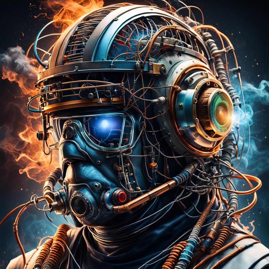 Model3 PanE gamma-psi helmet, perfect protection in all atmospheric conditions.  by @PS