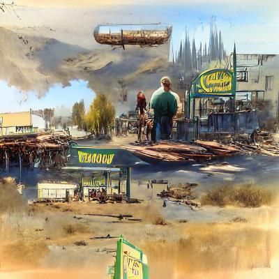 Fallout 4 Fremont California concept art