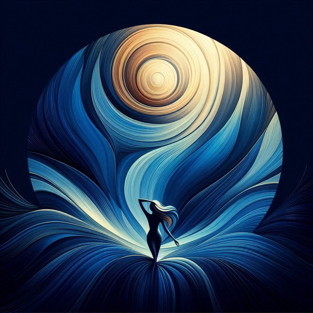 Don't try to understand. Just feel the blue. Breathe.