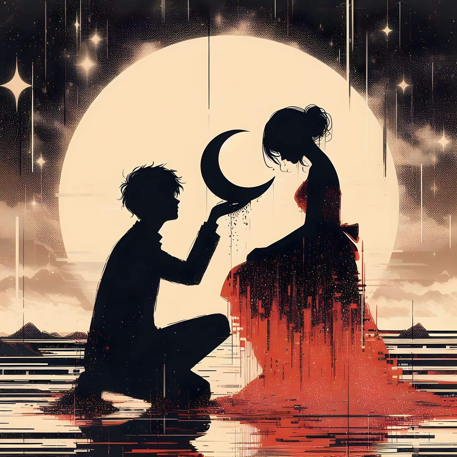 I'd steal the moon for you.