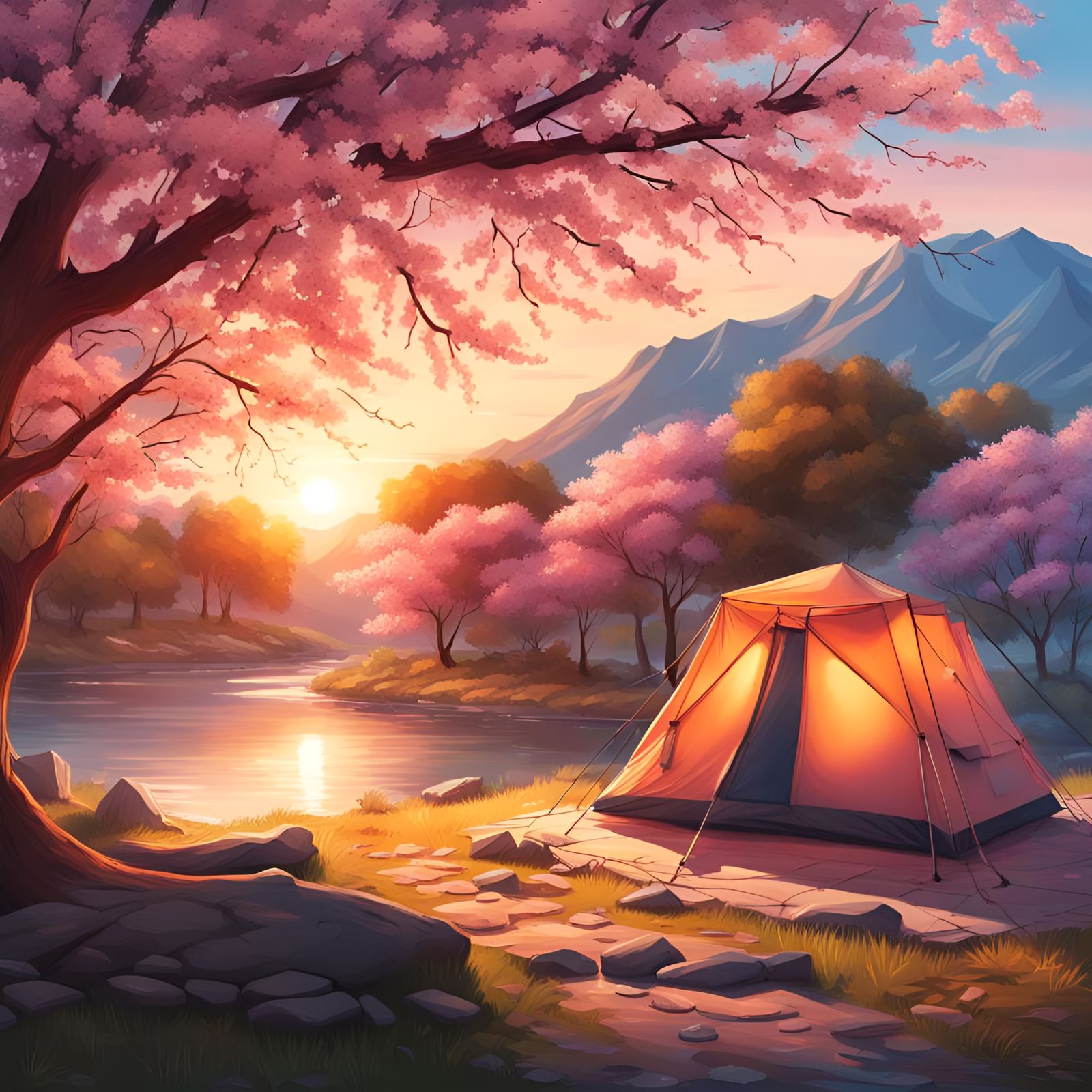 Cherry Blossom Camp