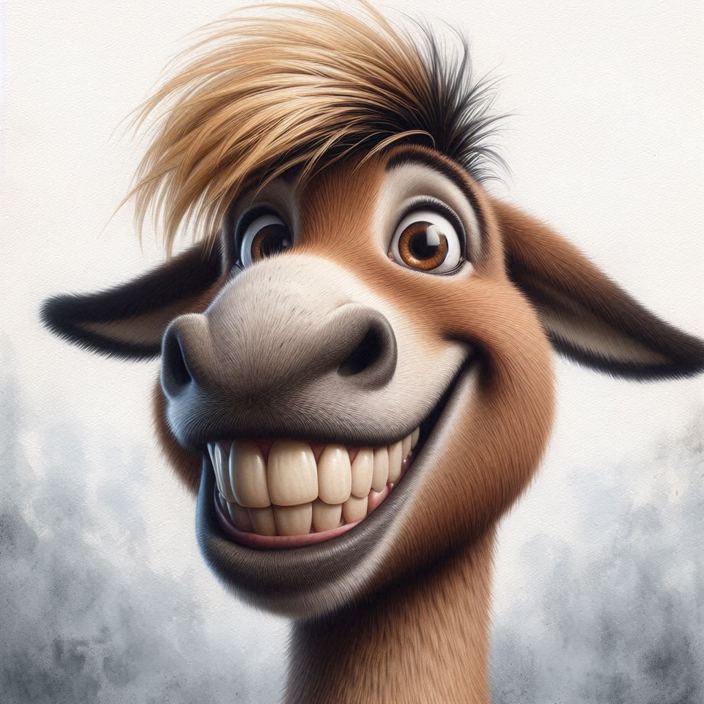 Donkey's Grin