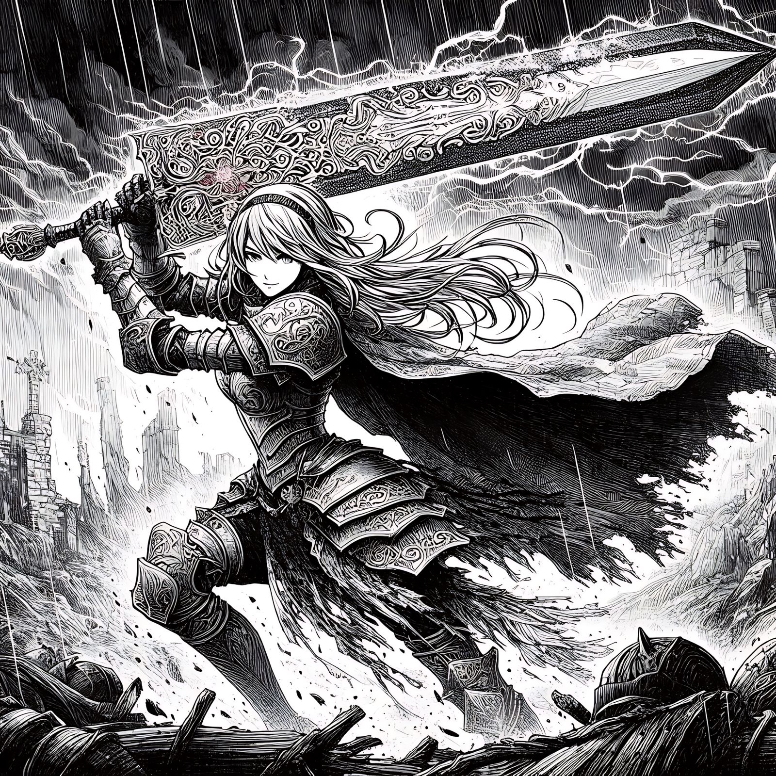 Woman Knight (Uploaded)