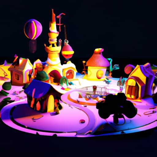 Little fairy town