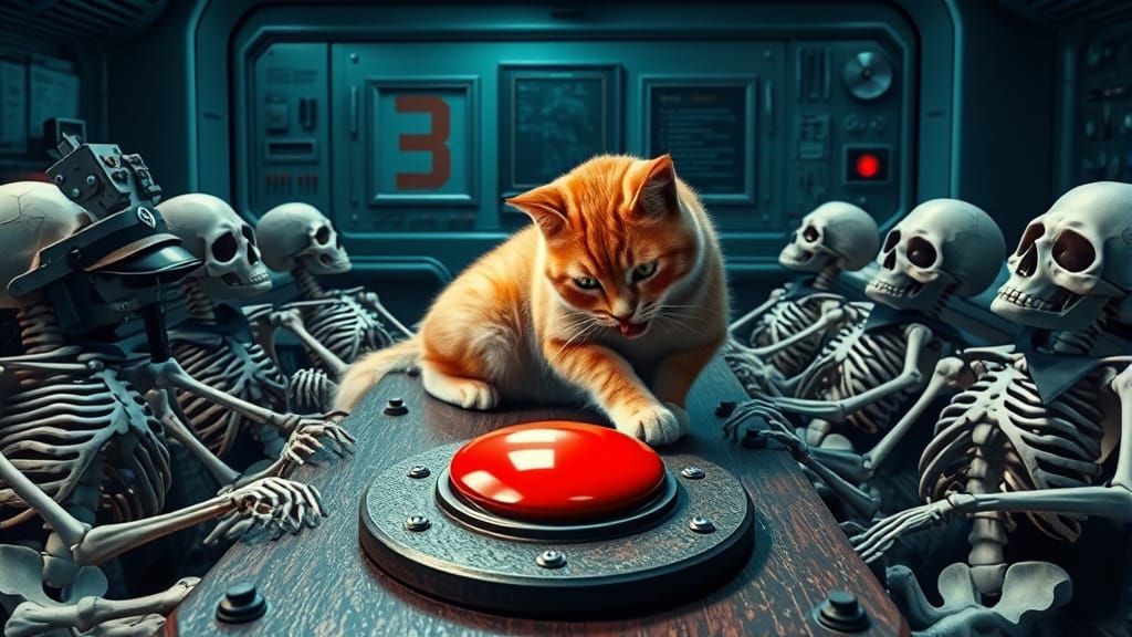 Don't blame the cat  by @JC lost land