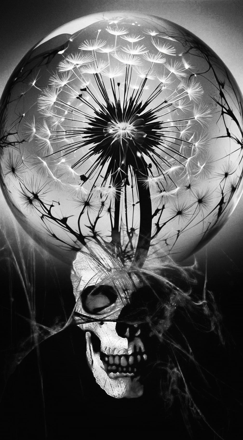 Even Death Wishes On Dandelions : collaboration @BWPiXter@La...