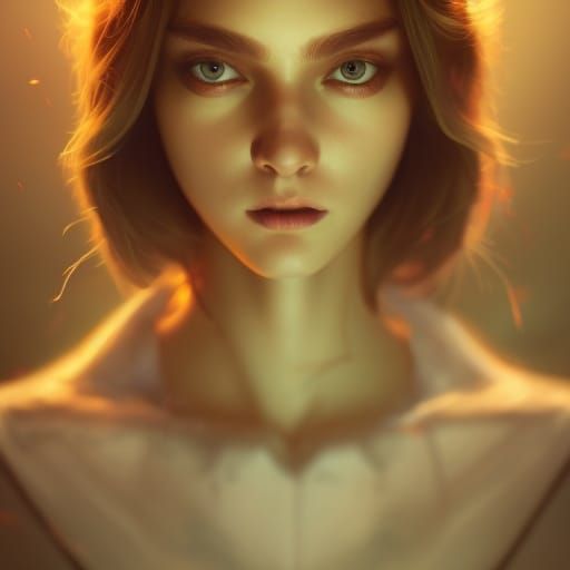 the most beautiful goddess in existence glances into your so...
