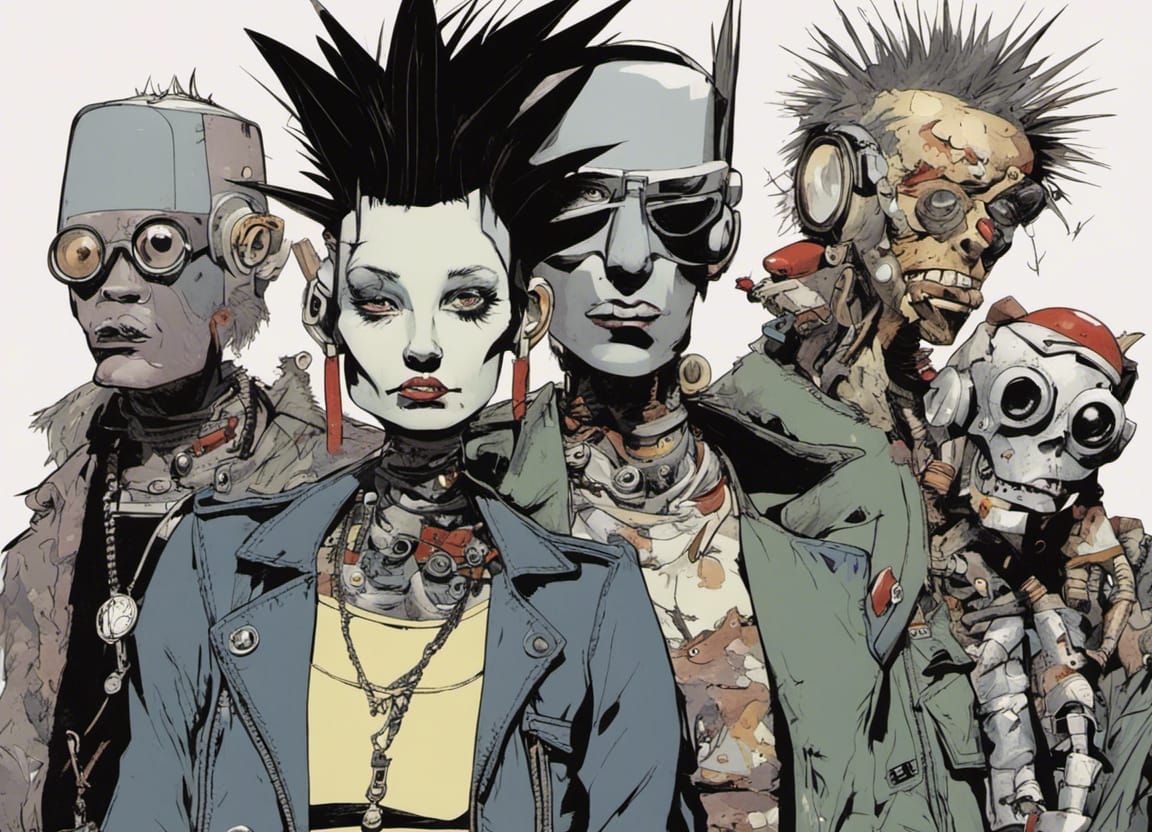 Robot punks JH