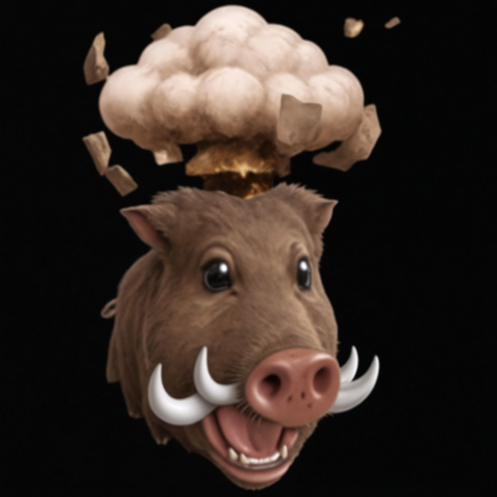 exploding boar