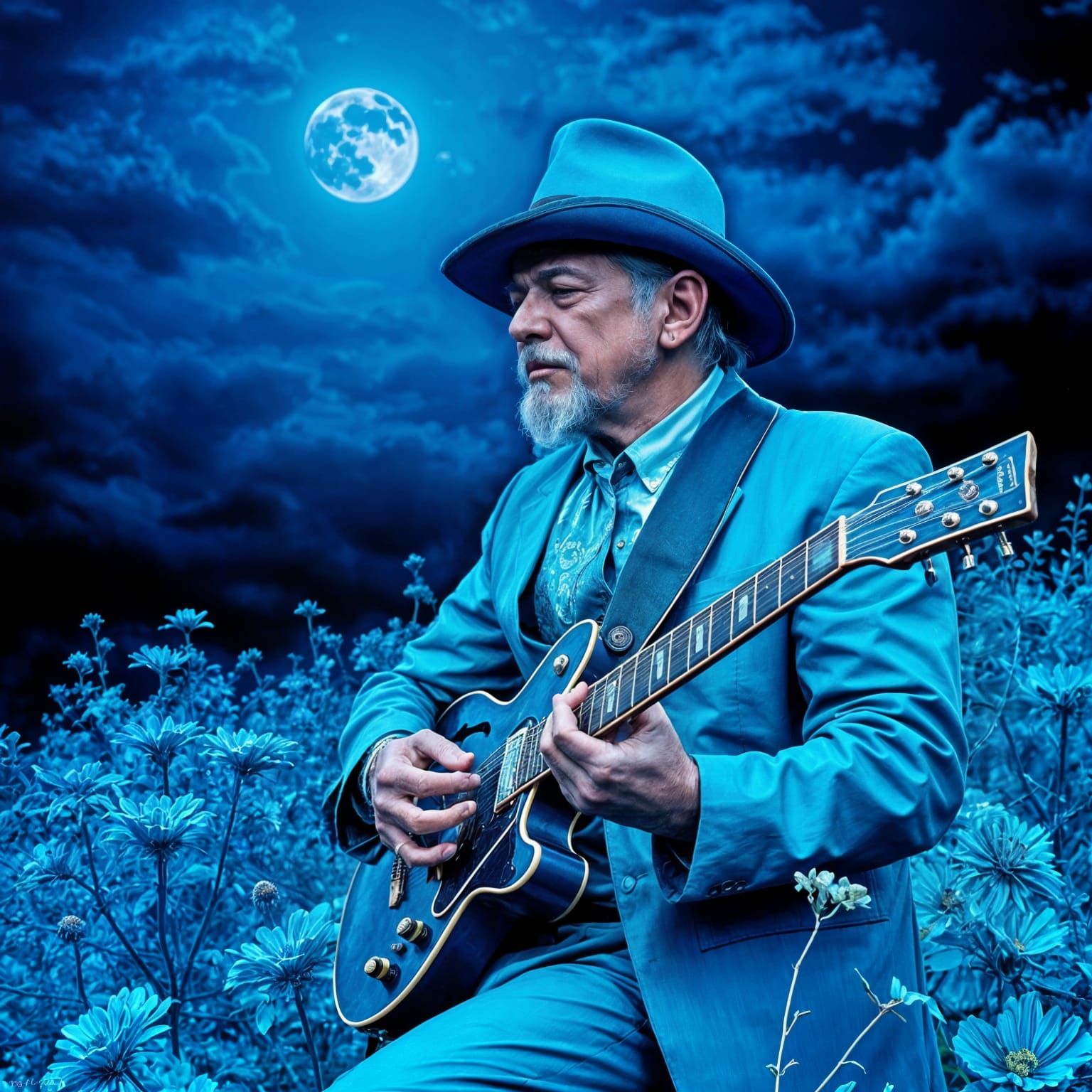 The Blues  by @Antinomy