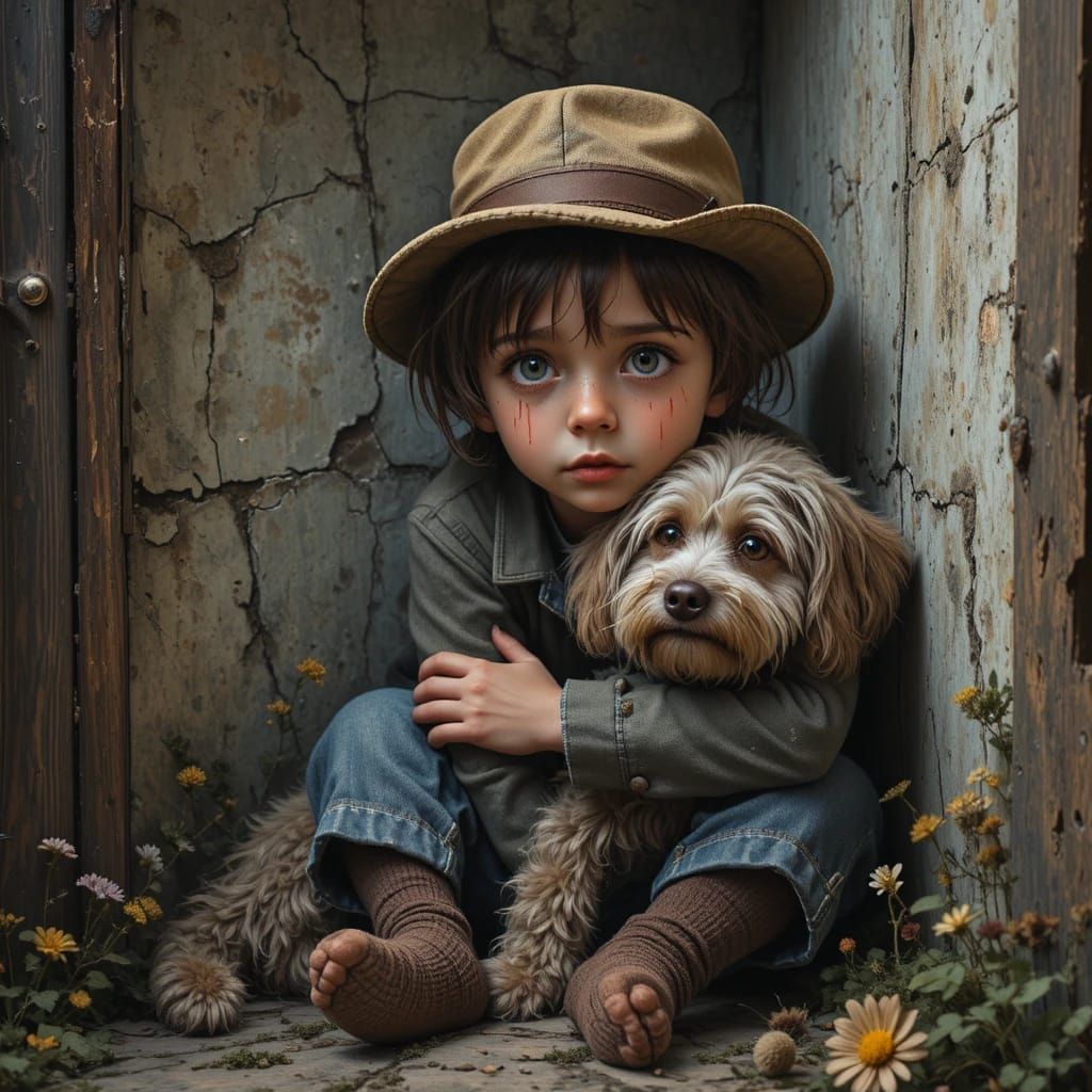 Calm Down Buddy... We are Safe Here 🐶😊