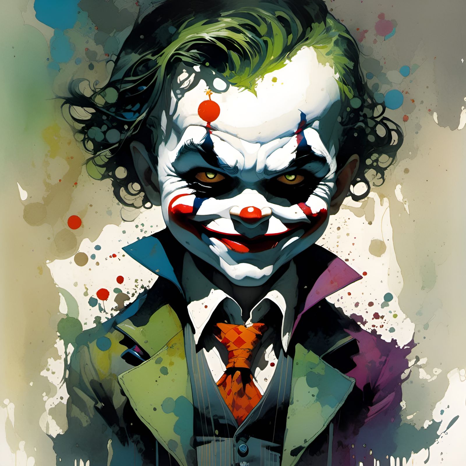 The Joker - AI Generated Artwork - NightCafe Creator