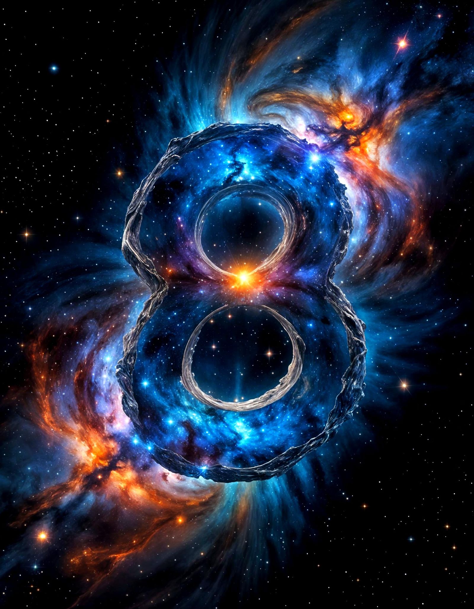 galaxy of the 8  by @lawrencelot