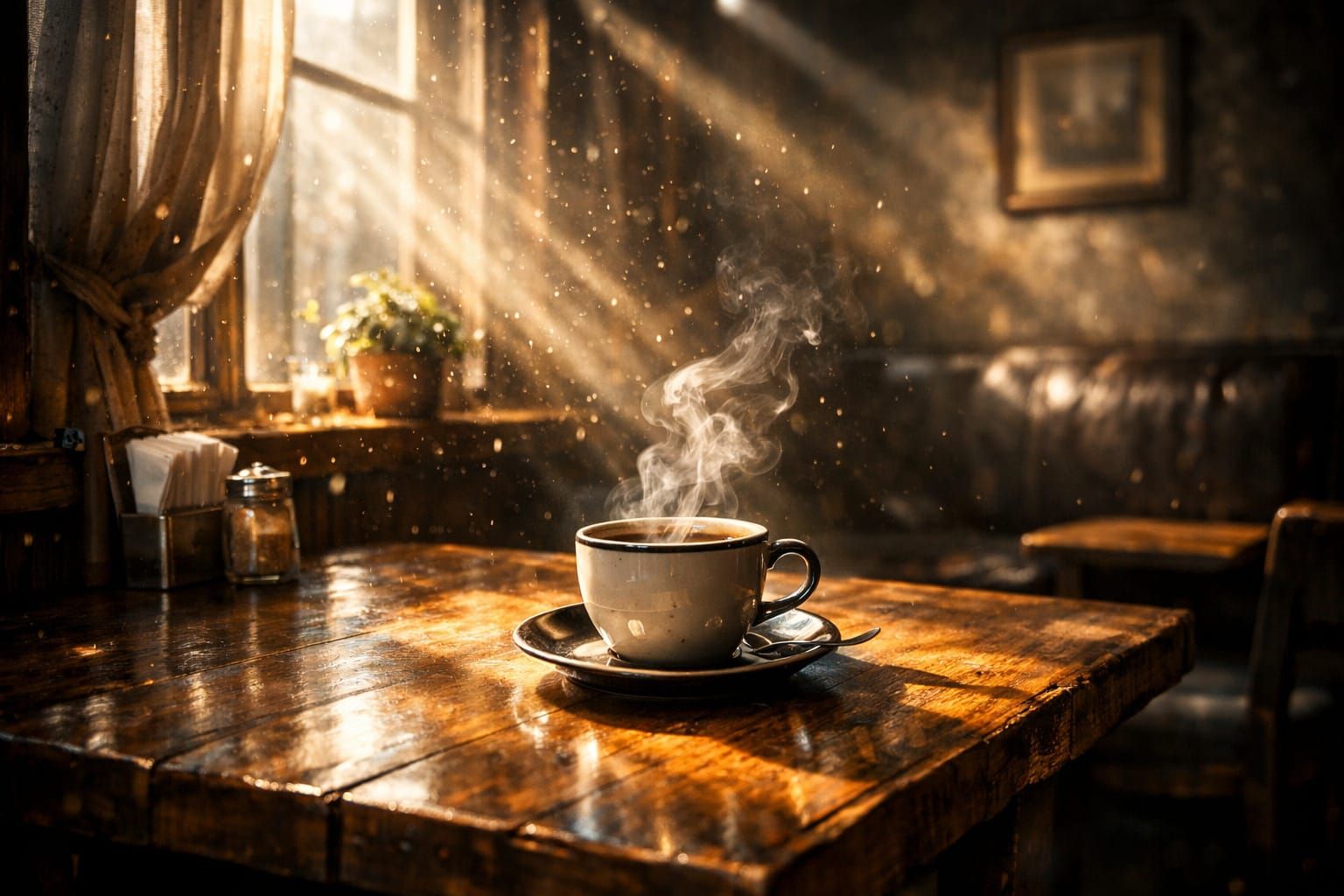 The Case of a Forgotten Coffee  by @Andre R