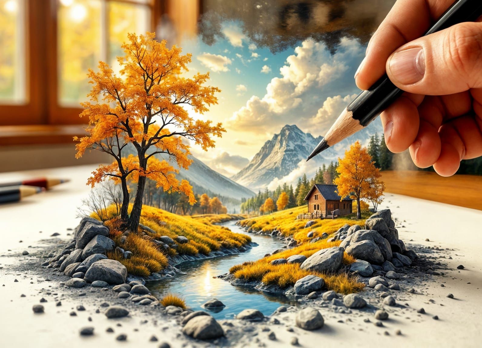 When art creates reality  by @Andy