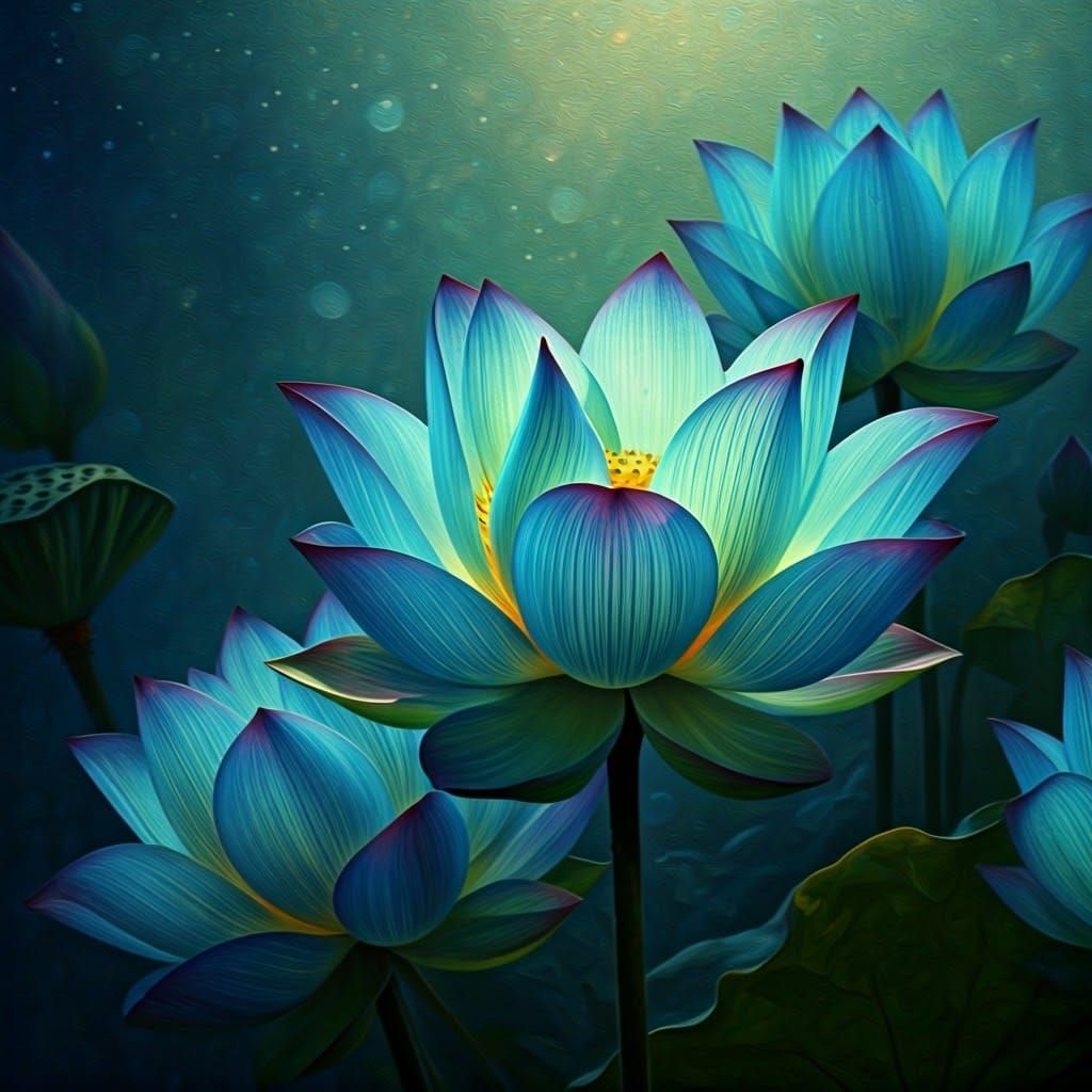 Vibrant Petals of Calm  by @Mason