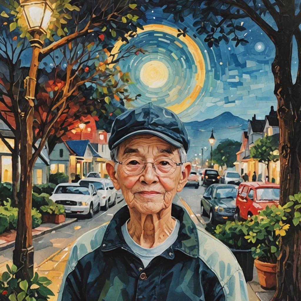 Fiery Lion: A Digital Painting