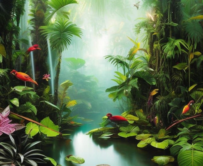 In the jungle
