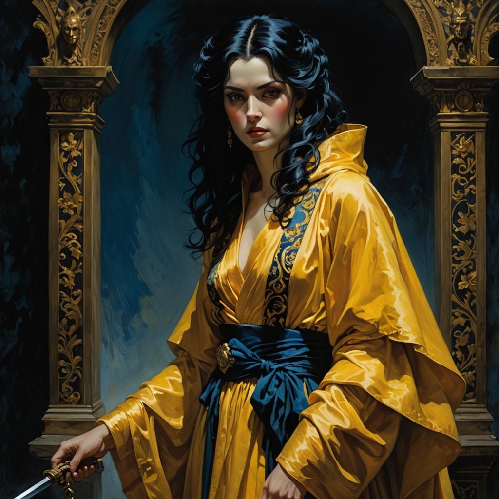 The Monarch in Yellow