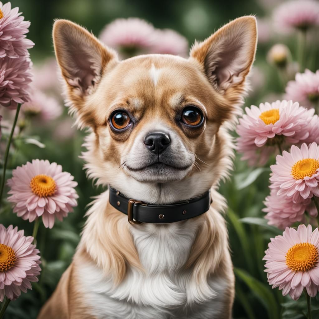 Chihuahua  by @Artificial Incompetence