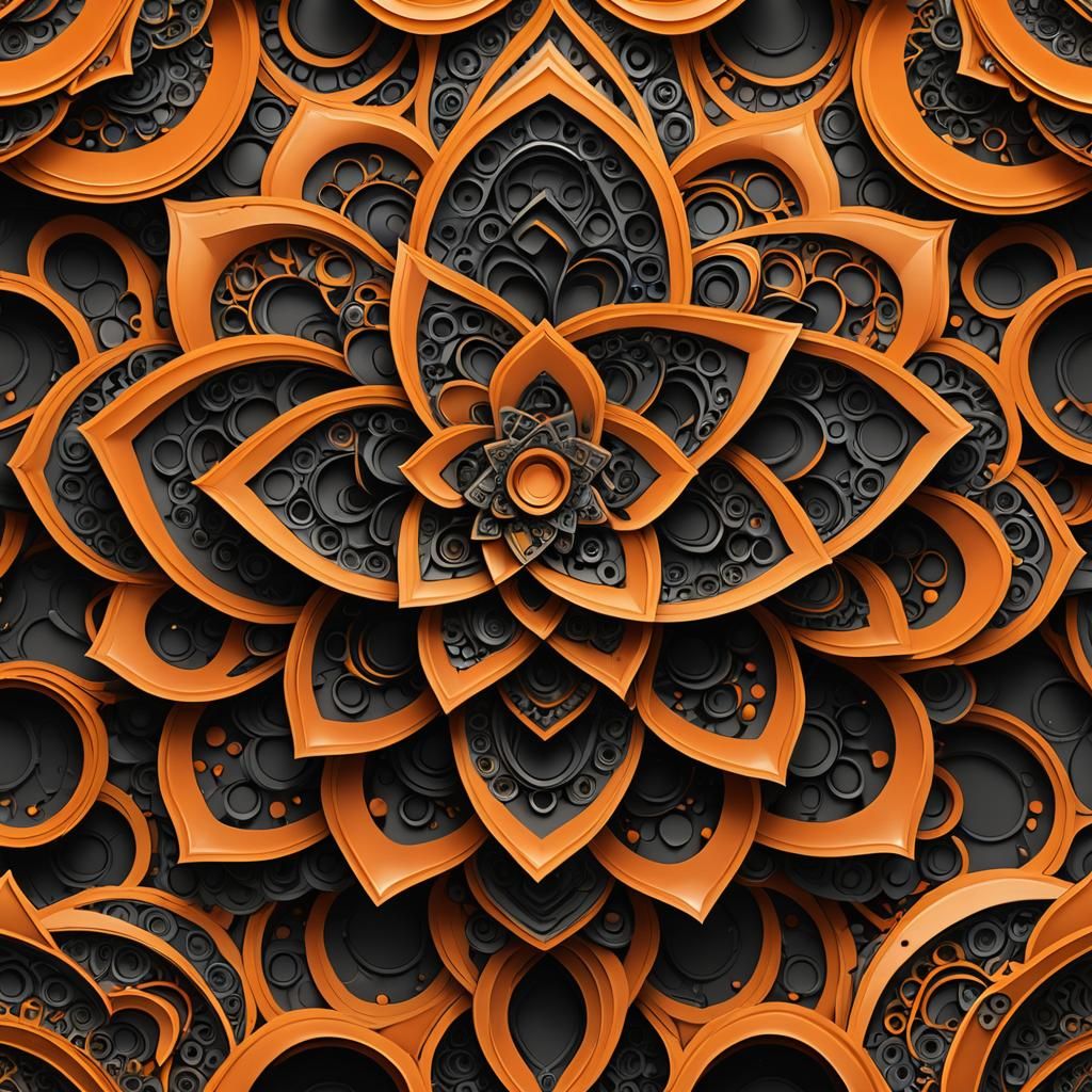 Penrose tiling of a fractal Julian set