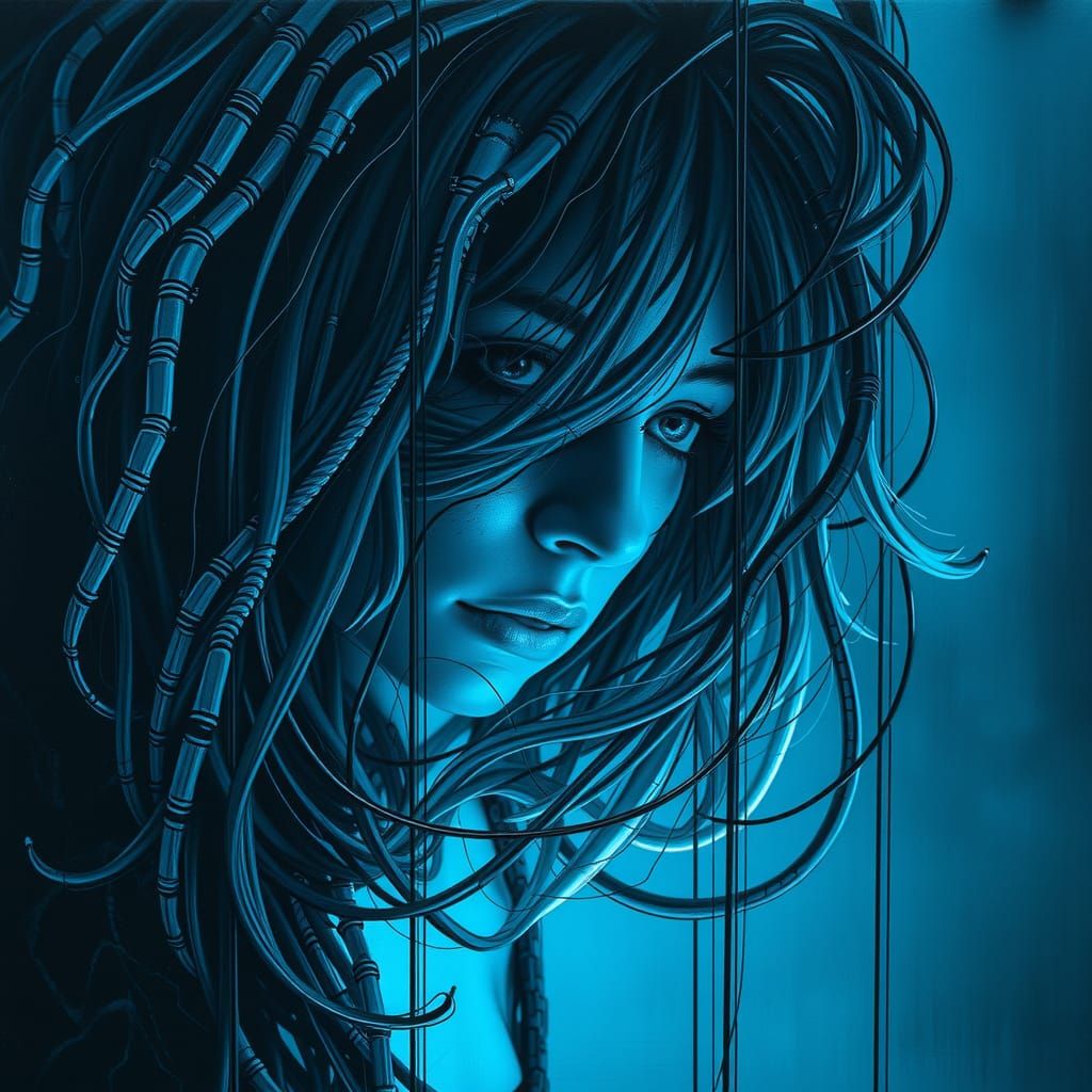 She Hides In The Shadows