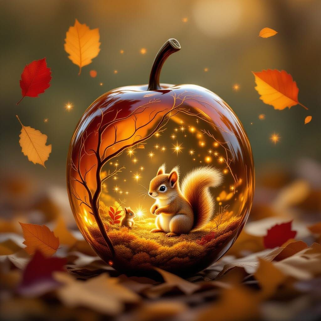 Autumnal dreams  by @BelgiumJumpAI