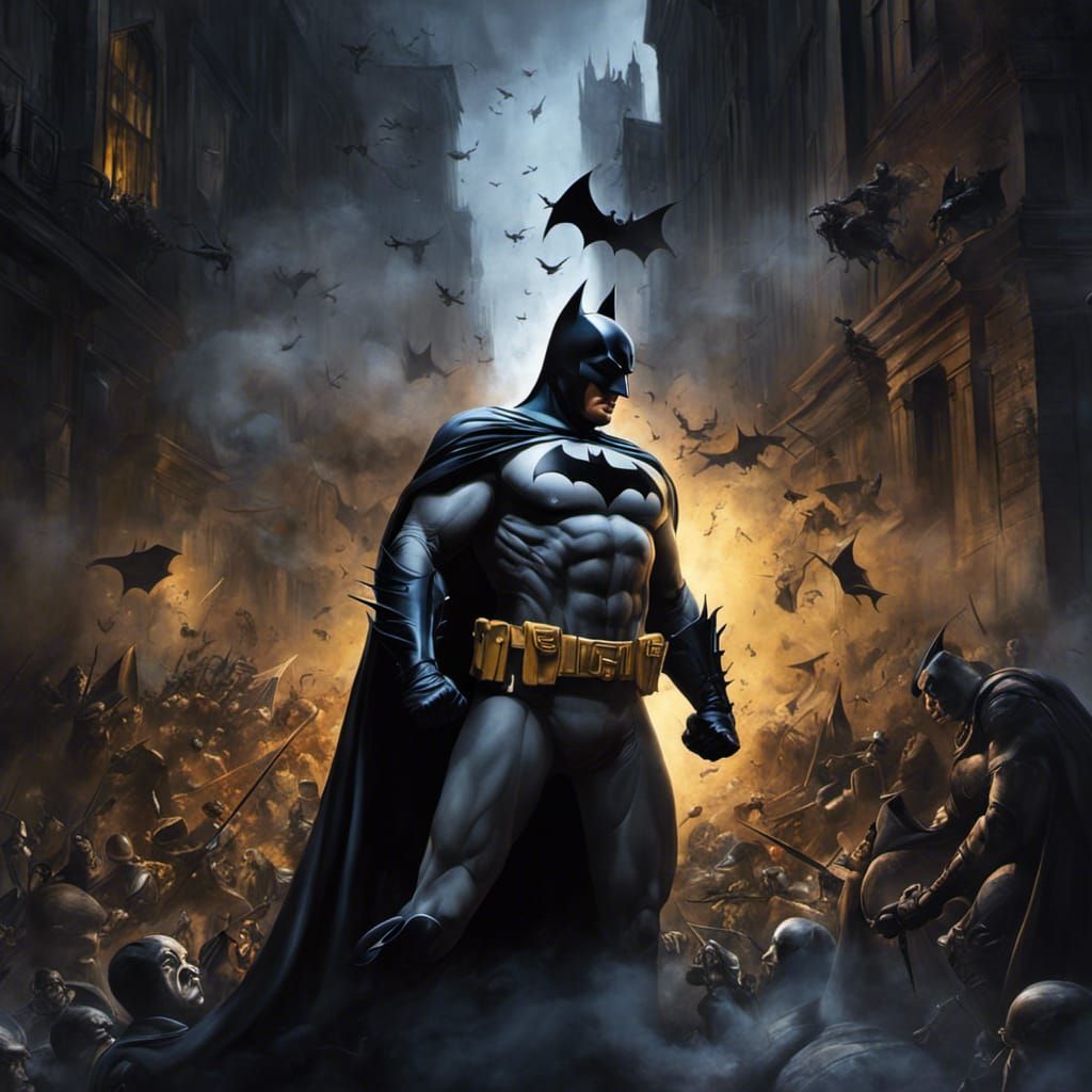 Invincible Batman - AI Generated Artwork - NightCafe Creator