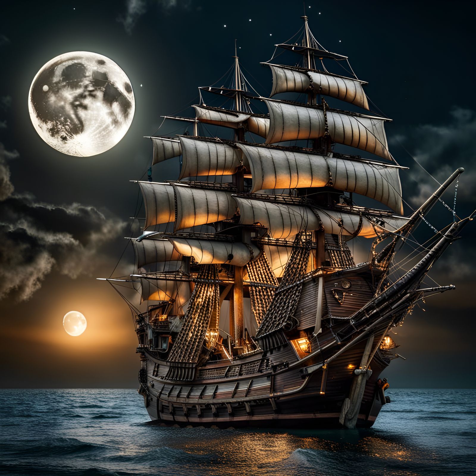 Yo-ho, all together Hoist the colors high 🏴‍☠️ - AI Generated Artwork ...