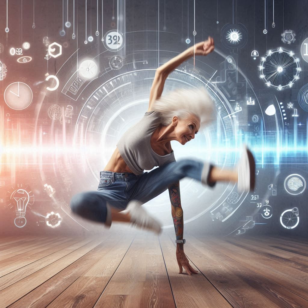 GRANNY BUSTIN A MOVE  7