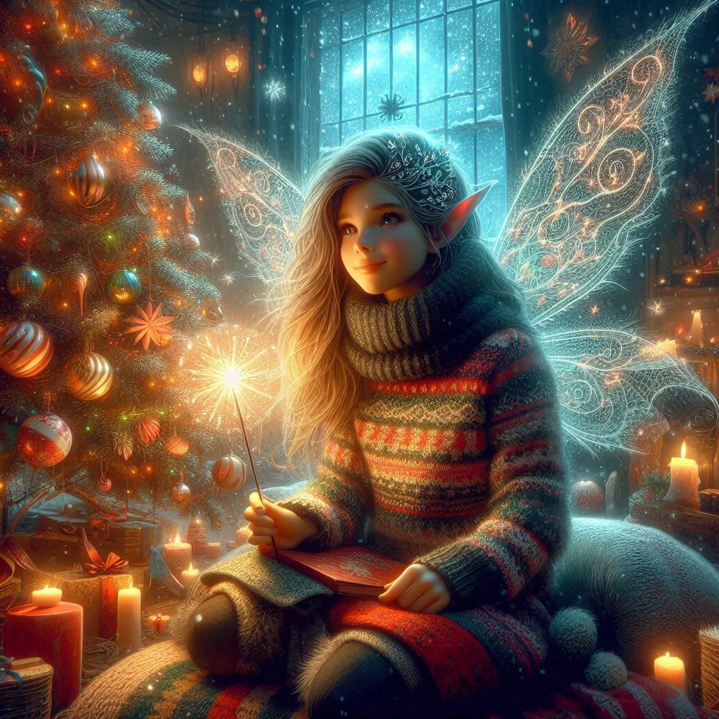 Even fairies celebrate Christmas