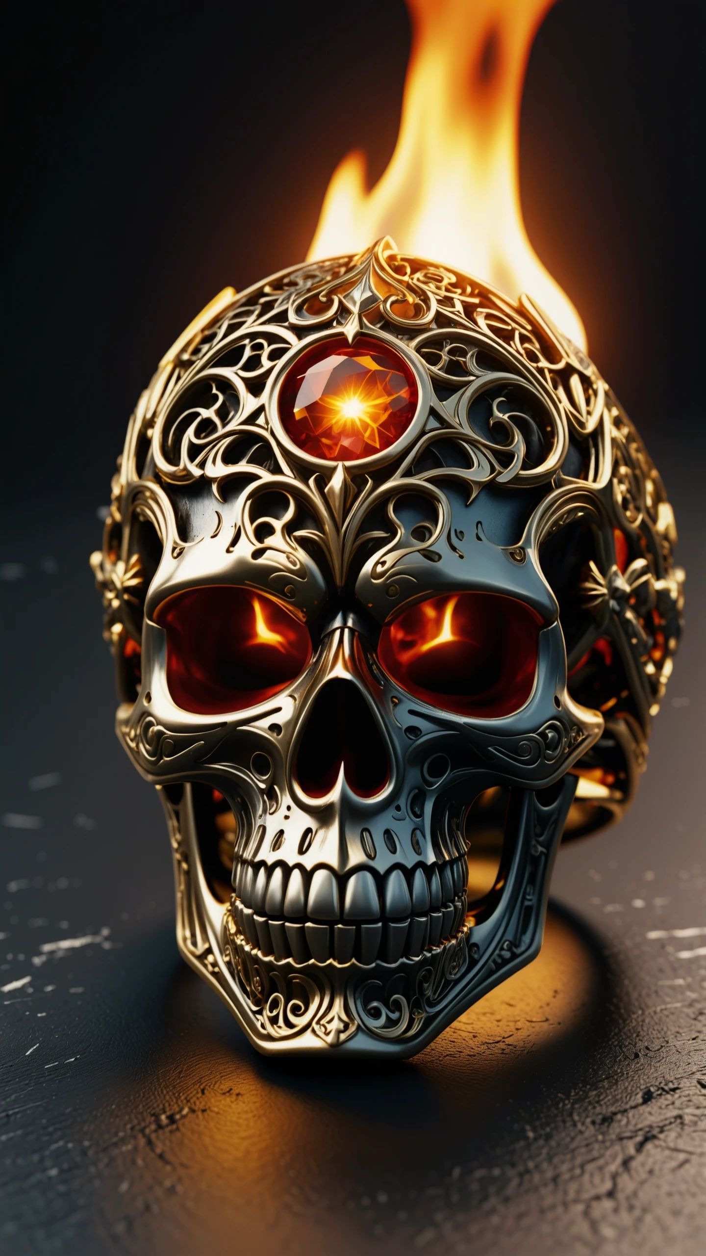 Dark Lord's Skull Ring