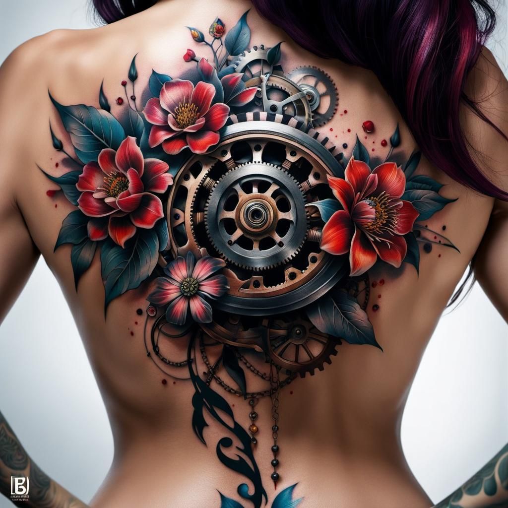 Artist Creates Beautiful Tattoos That Are Anything But Traditional |  DeMilked